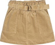 Hope & Henry Girls' Corduroy Cinch Waist Skirt, Toddler