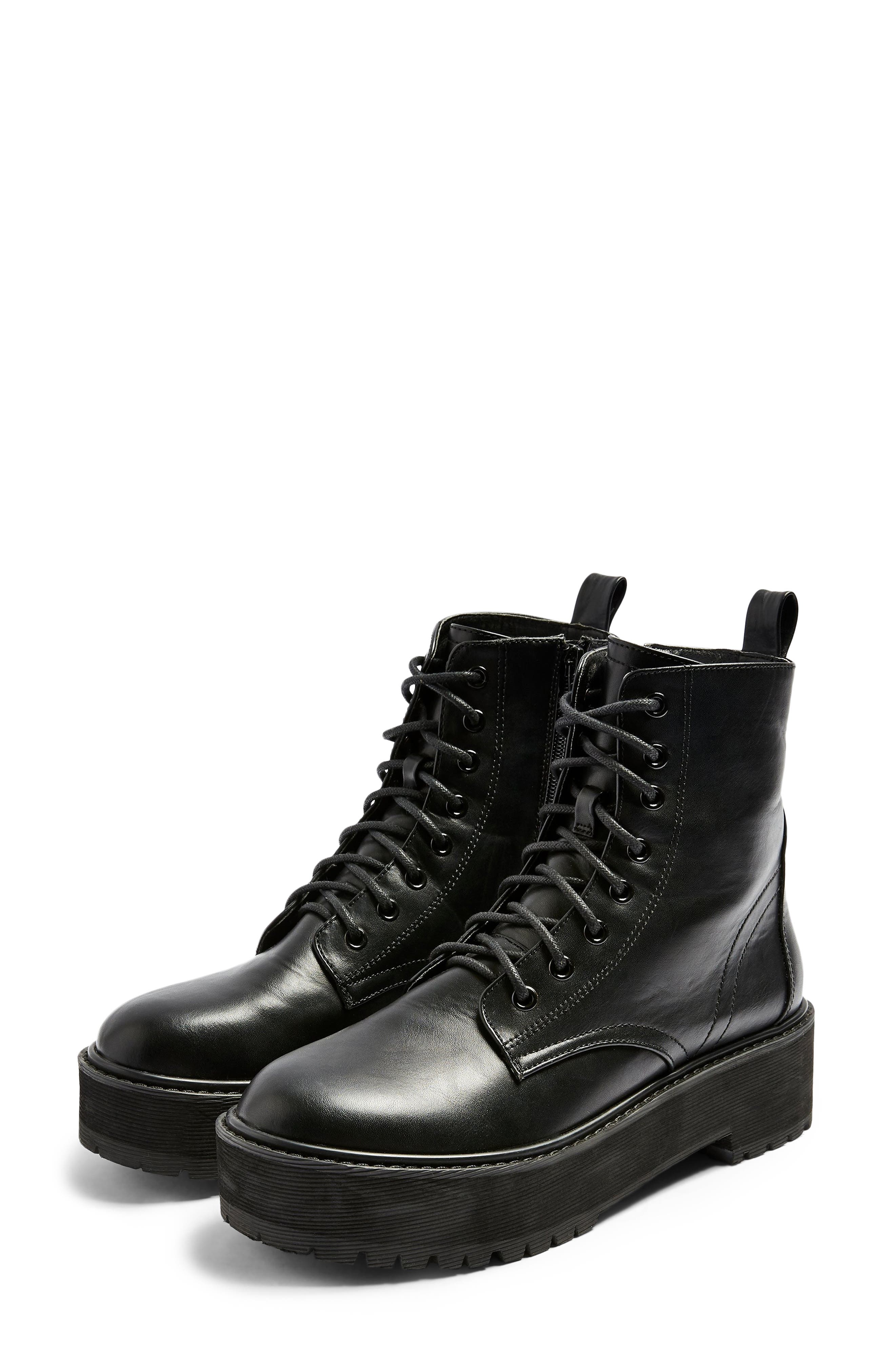 Topshop Oslo Platform Bootie (Women) | Nordstromrack