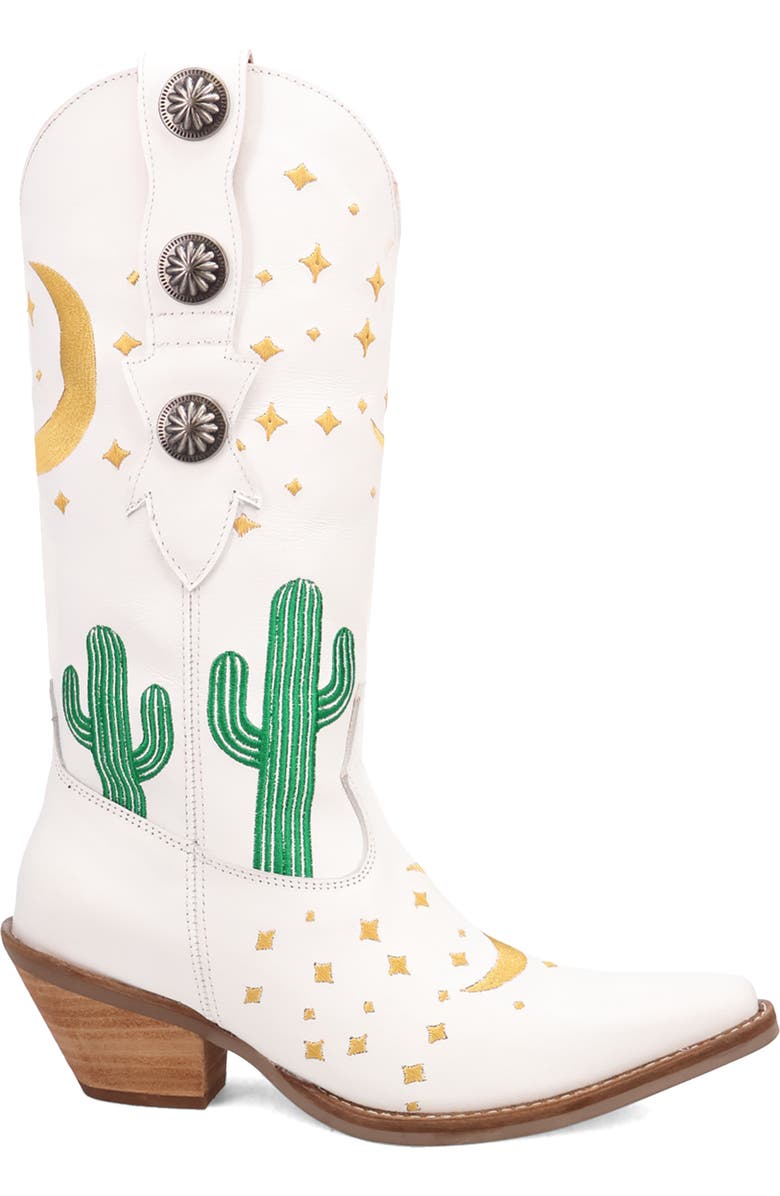 Dingo Pachita Western Boot, Alternate, color, White