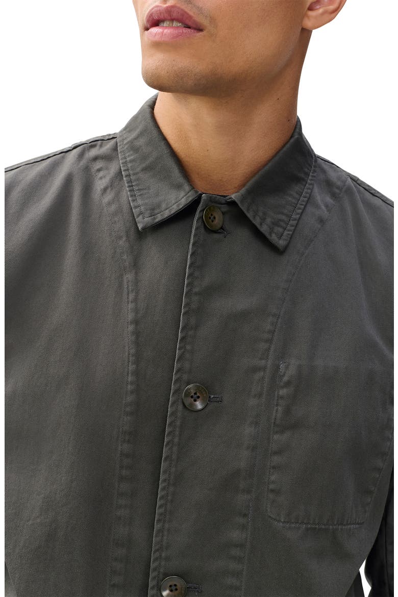 Evan Twill Chore Jacket, Alternate, color, DARKSHADOW