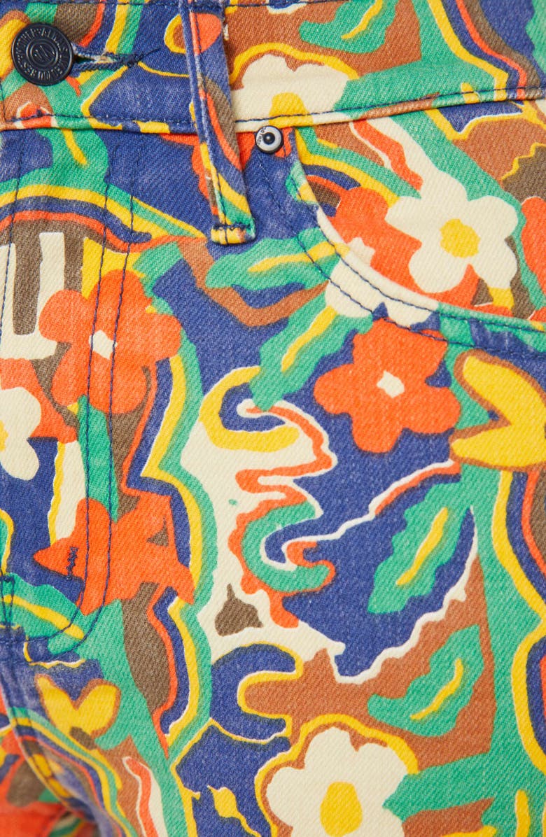 MOTHER The Insider Flood Straight Leg Jeans, Alternate, color,