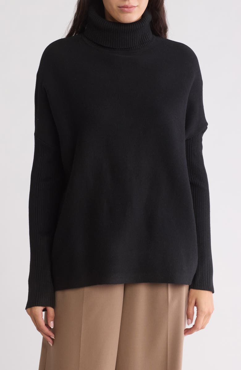 NORDSTROM RACK Oversize Turtleneck Sweater, Main, color, 