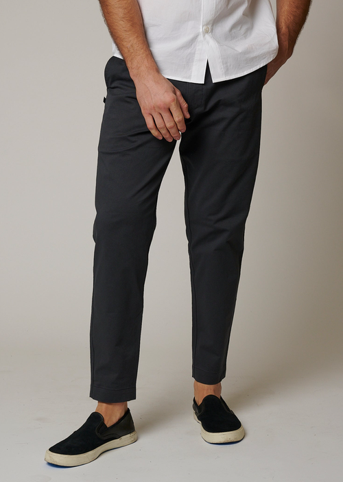 Leisure Lab Stretch Cotton Chino Pant In Kai