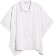 HARSHMAN Harpa Short Sleeve Cotton Button-Up Shirt