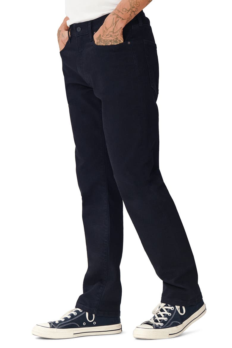 223 Straight Leg Jeans, Alternate, color, BLACK RINSE