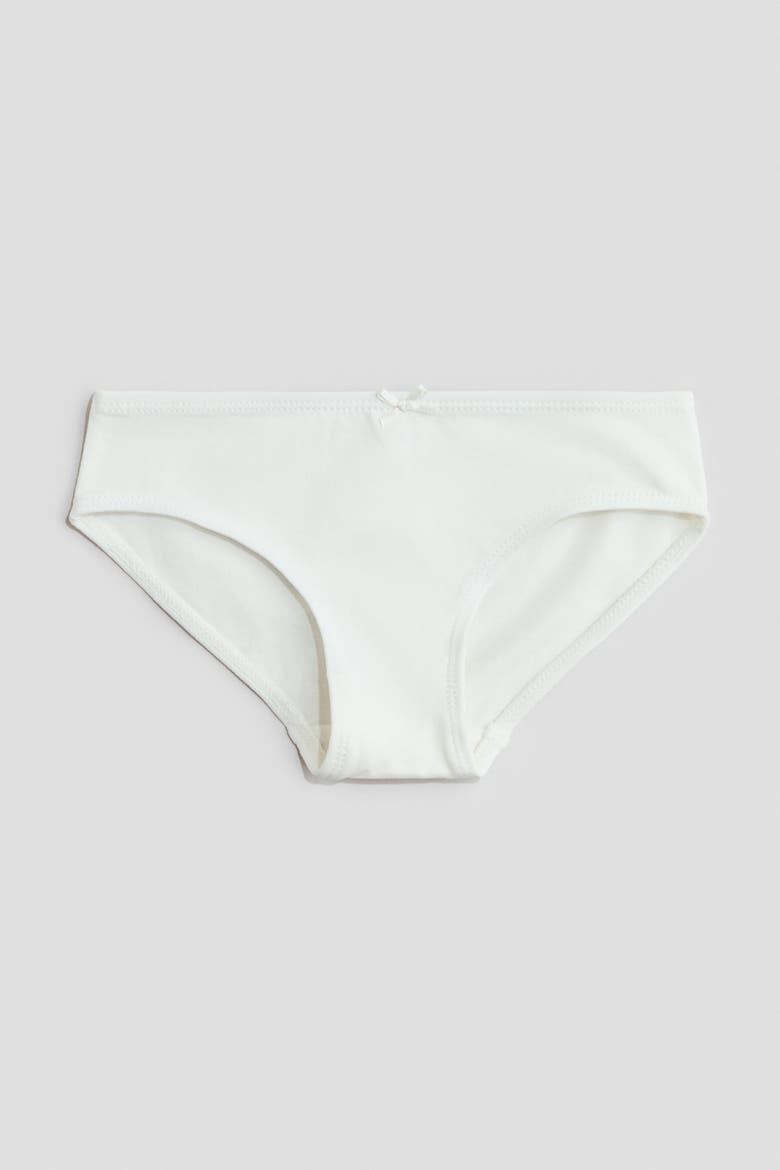 10-pack Cotton Briefs, Alternate, color, Light pink/black/white