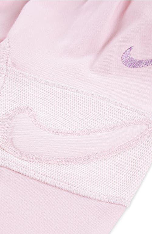 Nike Readyset T-shirt & Pants Set In Pink Foam