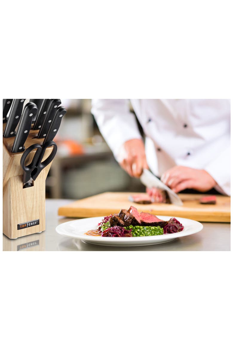 Classic 9-Piece Knife Block Set, Alternate, color, BLACK