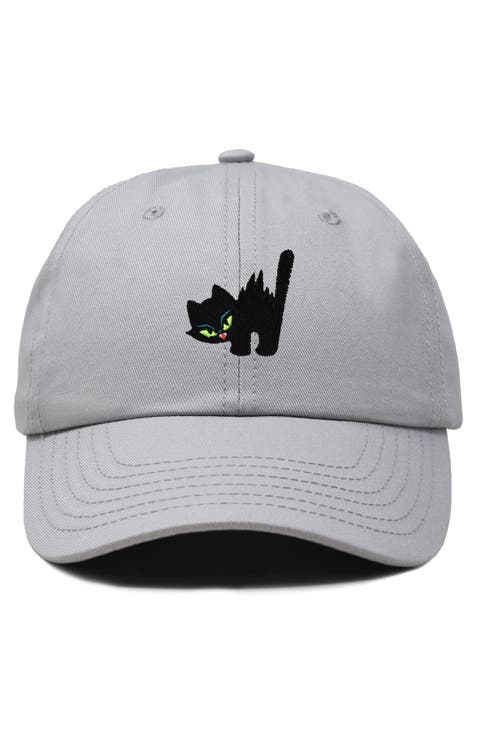 Blink Black Cat Dad Cap