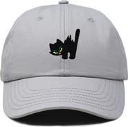 Dalix Blink Black Cat Dad Cap