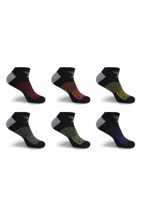 Extreme Fit Elite Super Lite Cushioned Ankle Socks - Pack of 6