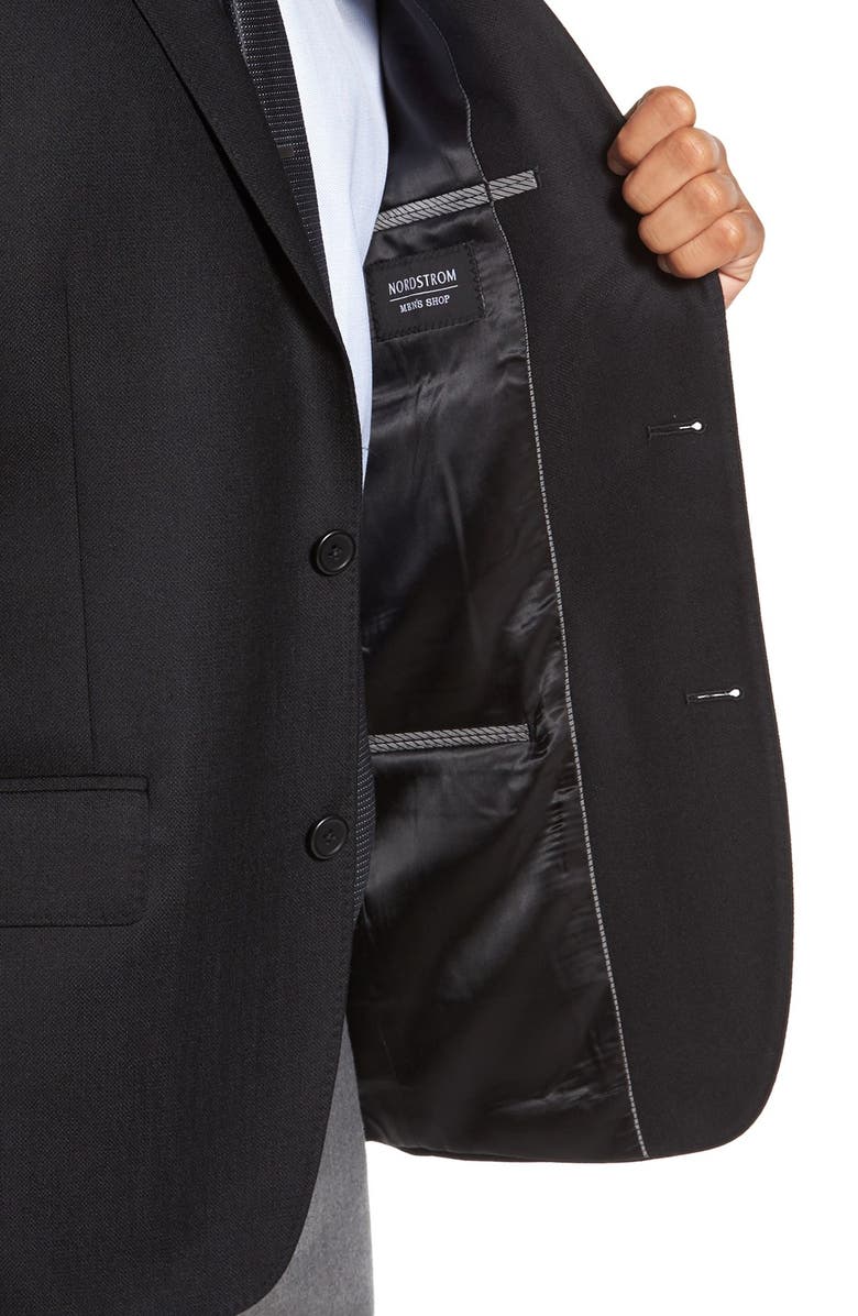 NORDSTROM MEN'S SHOP Classic Fit Wool & Cashmere Blazer, Alternate, color,