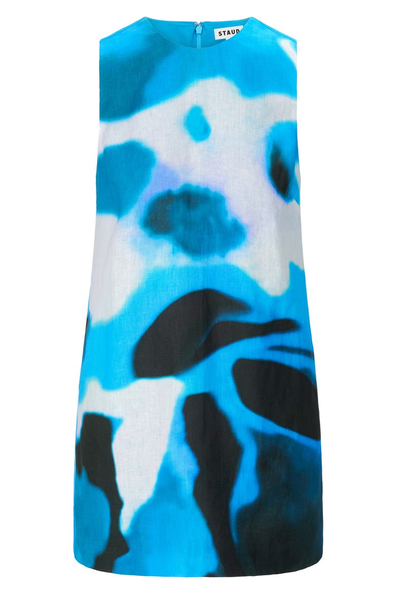 Brea Linen Dress, Alternate, color, BLUE HAZE