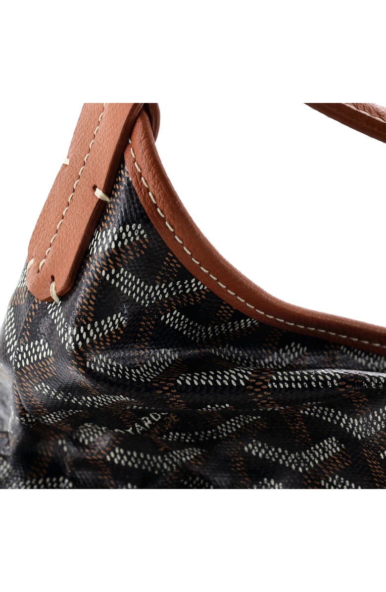 Pre-Owned Goyard Boheme Hobo Coated Canvas, Alternate, color, Black