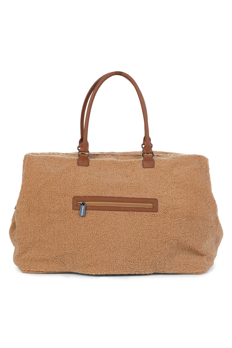 XL Travel Diaper Bag, Alternate, color, TEDDY BROWN
