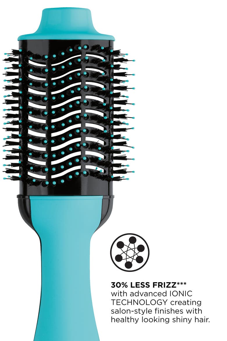 One-Step Hair Dryer and Volumizer Hot Air Brush, Alternate, color, MINT