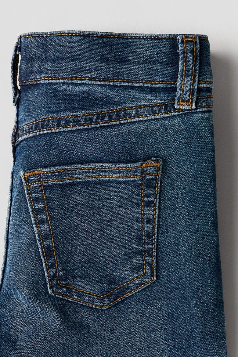 Super Soft Slim Fit Jeans, Alternate, color, Dark denim blue