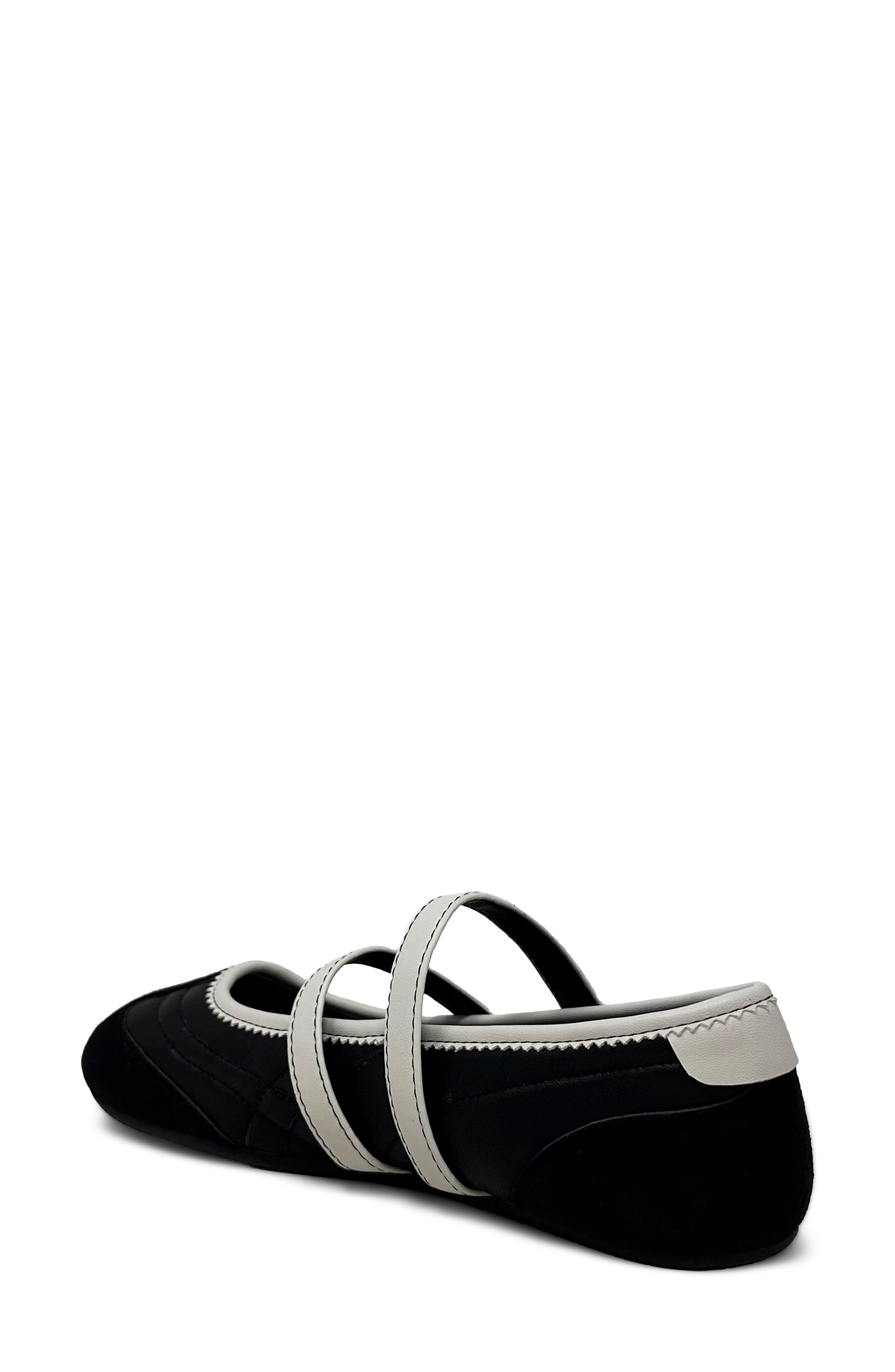 SHUSHOP Salome Flat, Alternate, color, Black