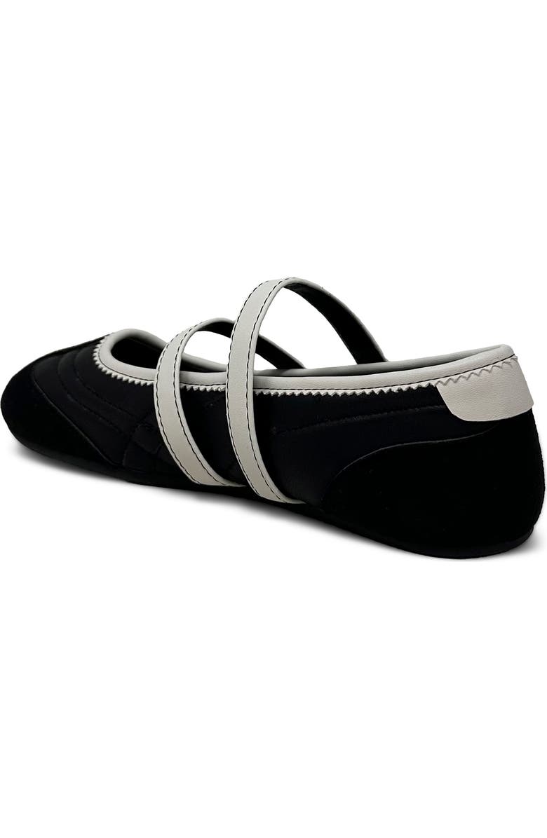 SHUSHOP Salome Flat, Alternate, color, Black