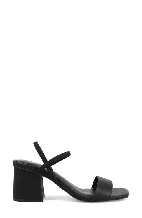 Mia Zissy Block Heel Sandal In Black
