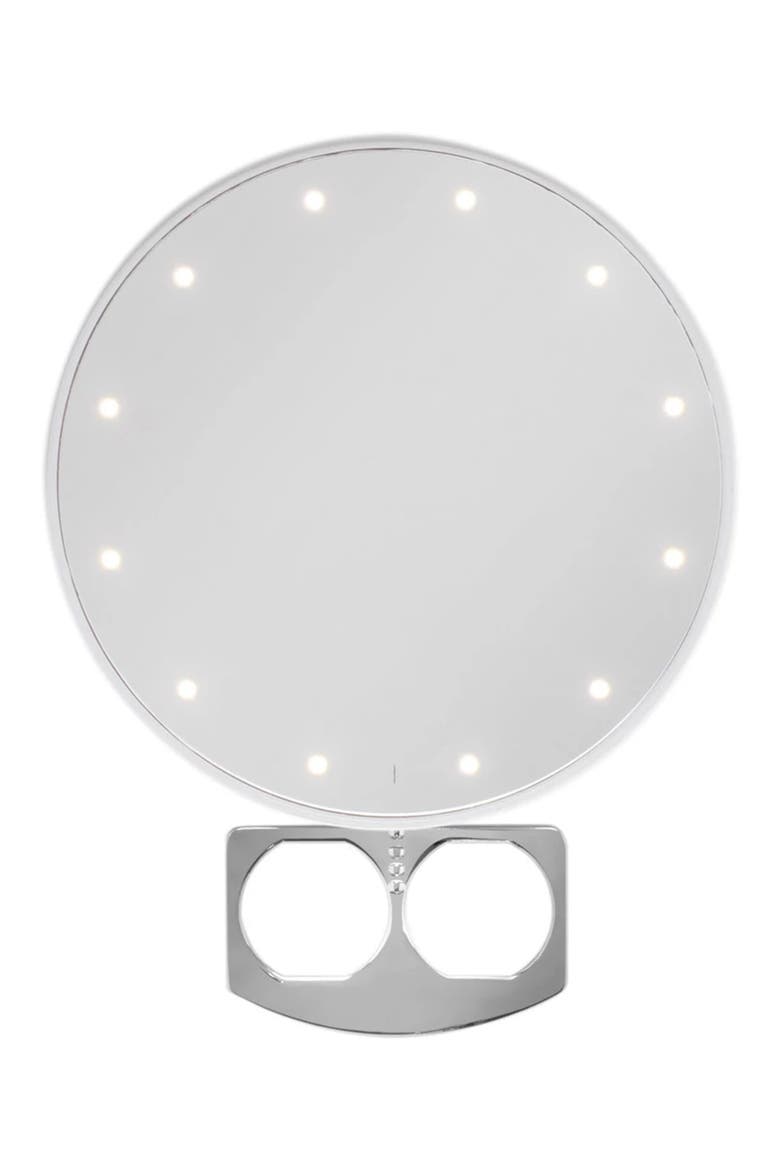 RIKI Super Fine 7X Portable LED Mirror, Main, color, WHITE