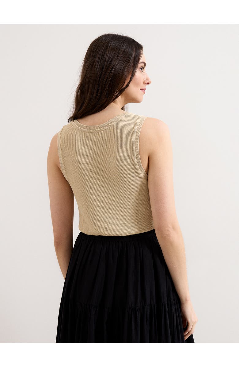 Phase Eight Mila V-neck Vest, Alternate, color, Gold