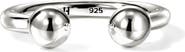 John Hardy B&F x JH Screwball Open Ring, Sterling Silver