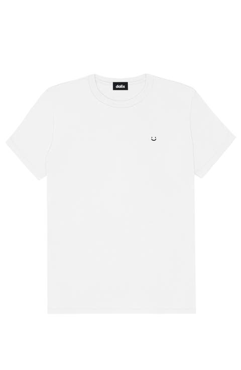 Womens Lil Smile Jersey Relaxed Tee