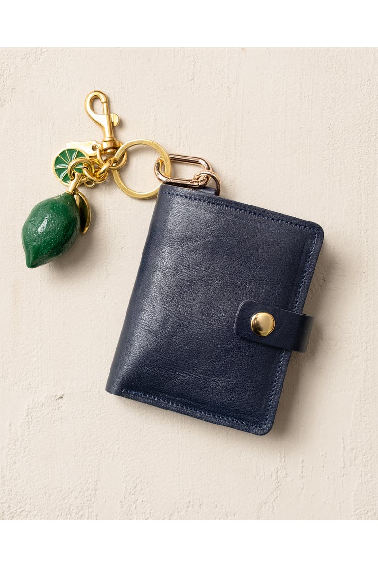 Lime Bag Charm with Keychain, Alternate, color, Lime Green