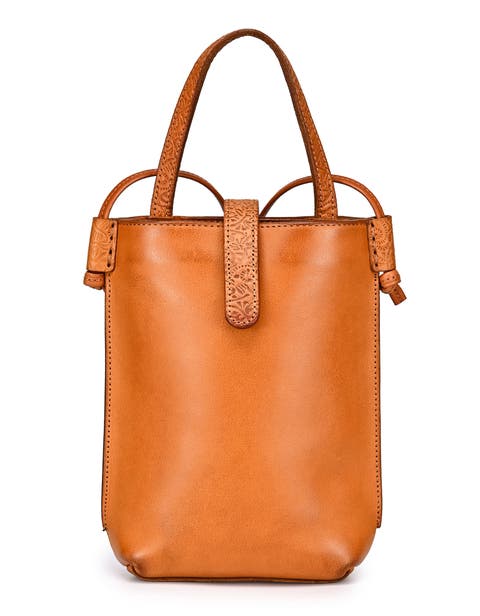 Wishbone Genuine Leather Structured Convertible Crossbody