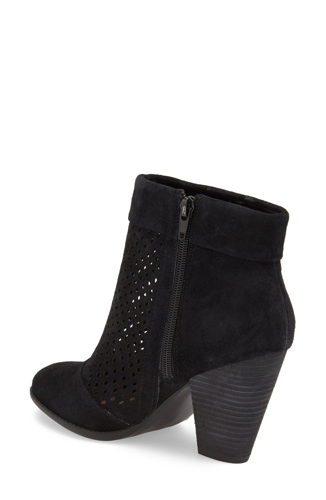 'Sidney' Bootie, Alternate, color, BLACK