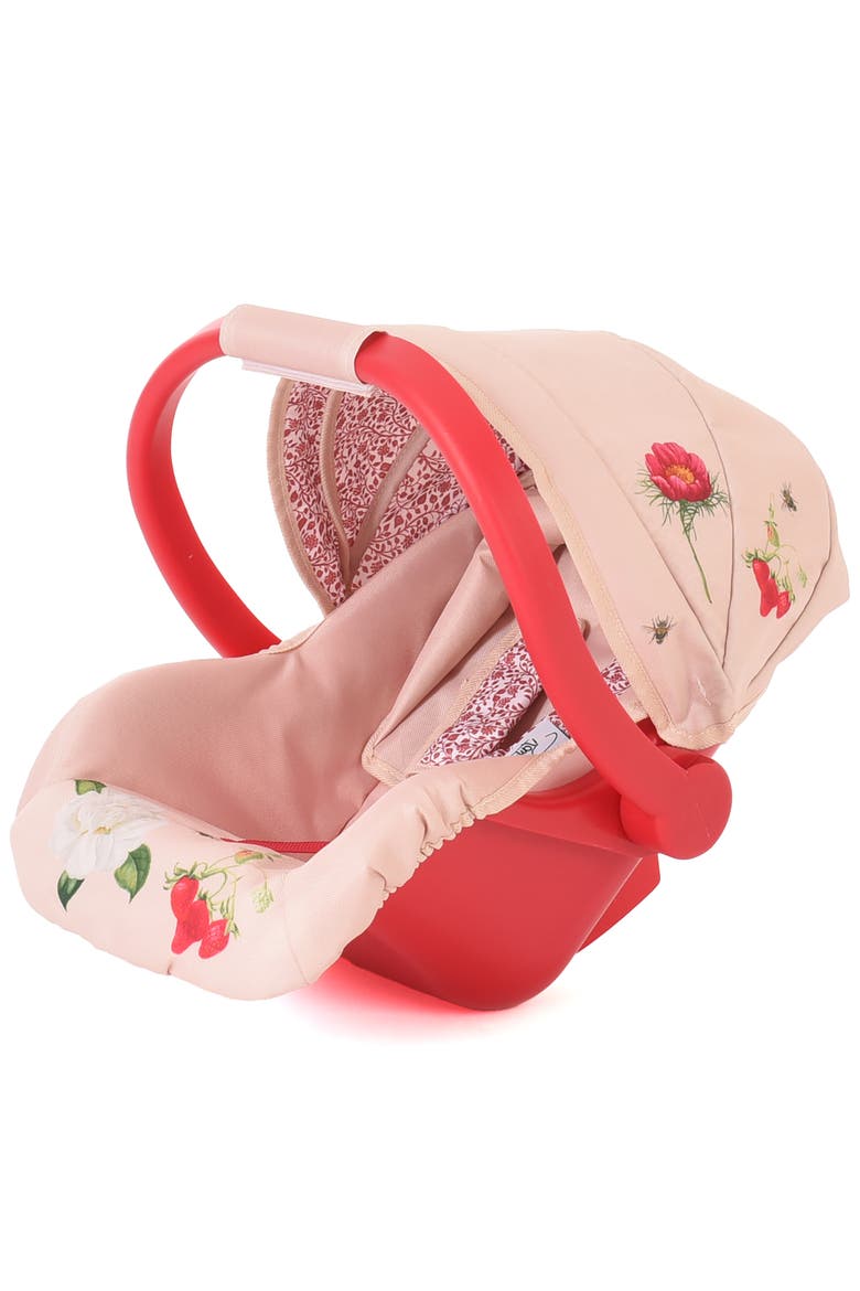 Rhs Doll Car Seat Flora Carrier Travel Accessory, Main, color, Multicolored