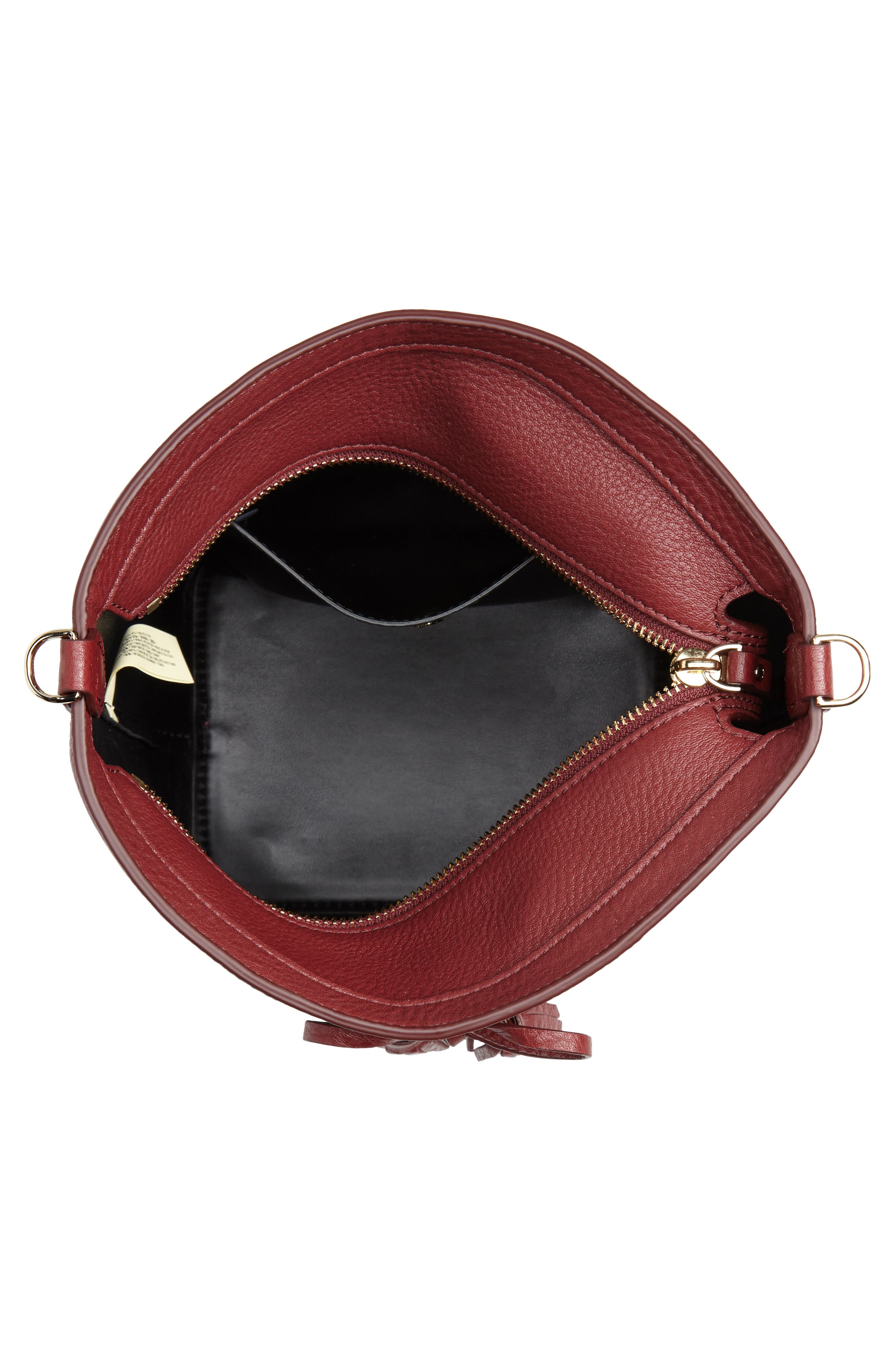 hayes street - vanessa leather shoulder bag, Alternate, color, SIENNA
