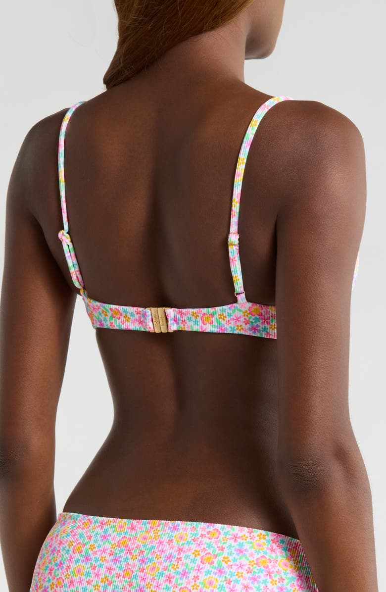 Kulani Kinis Underwire Rib Bikini Top, Alternate, color, Field Trip