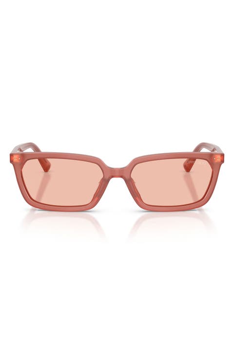 55mm Rectangular Sunglasses