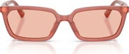 Jimmy Choo 55mm Rectangular Sunglasses