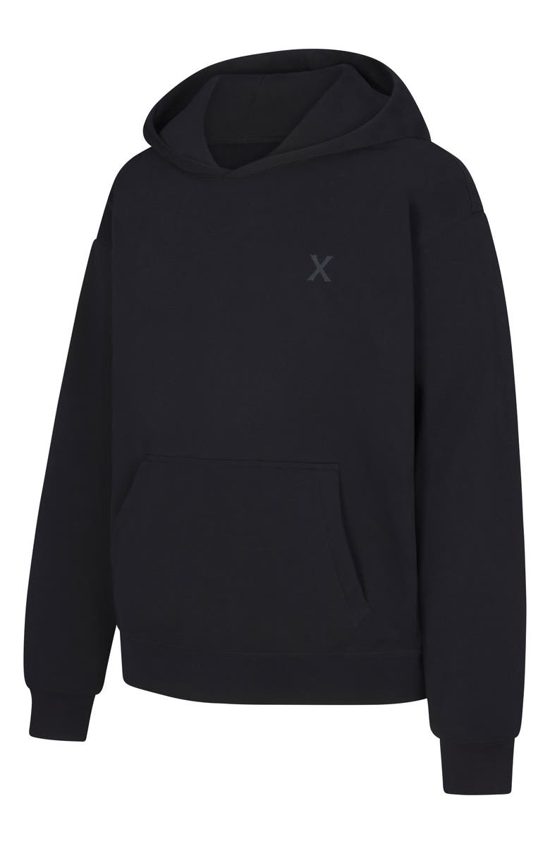 SAVAGE X FENTY Fleece Hoodie, Alternate, color, Black Caviar