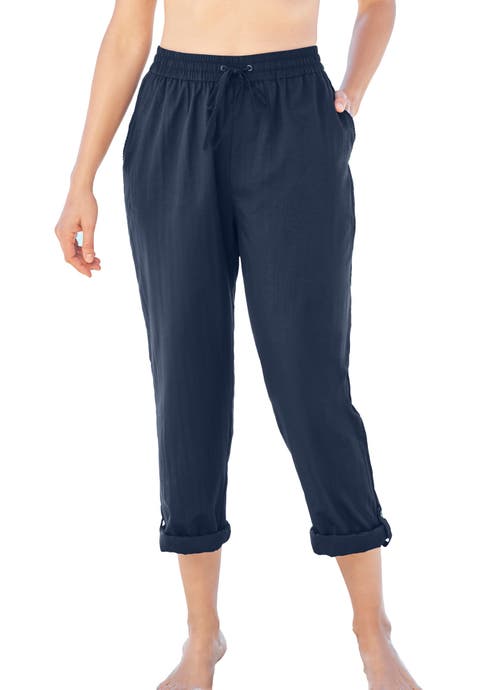 Taslon® Cover Up Roll-Up Pant (Plus)