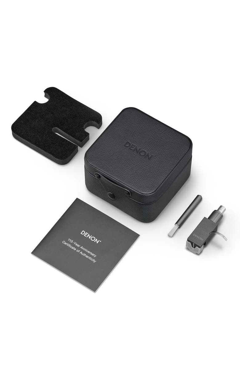Denon DLA110GS 110-year Anniversary Edition MC Turntable Cartridge with Premium Headshell, Alternate, color, 