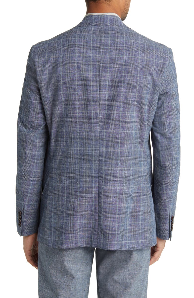 Ted Baker London Karl Plaid Stretch Sport Coat, Alternate, color,