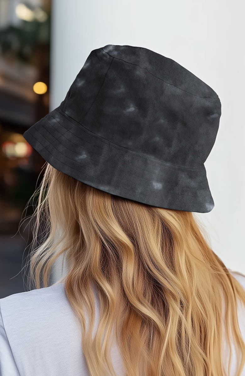 Dalix Womens Heartly Ghost Cotton Bucket Hat, Alternate, color, 