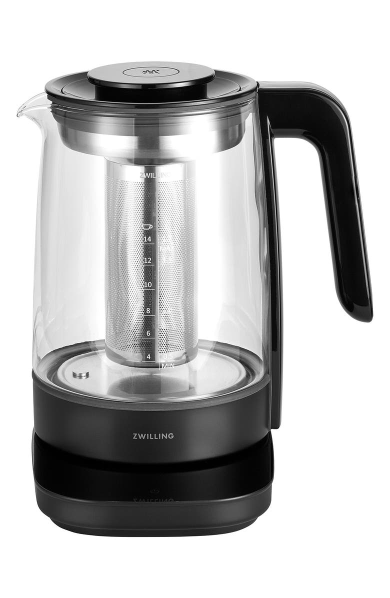 ZWILLING Enfinigy Electric Glass Kettle, Main, color, Black
