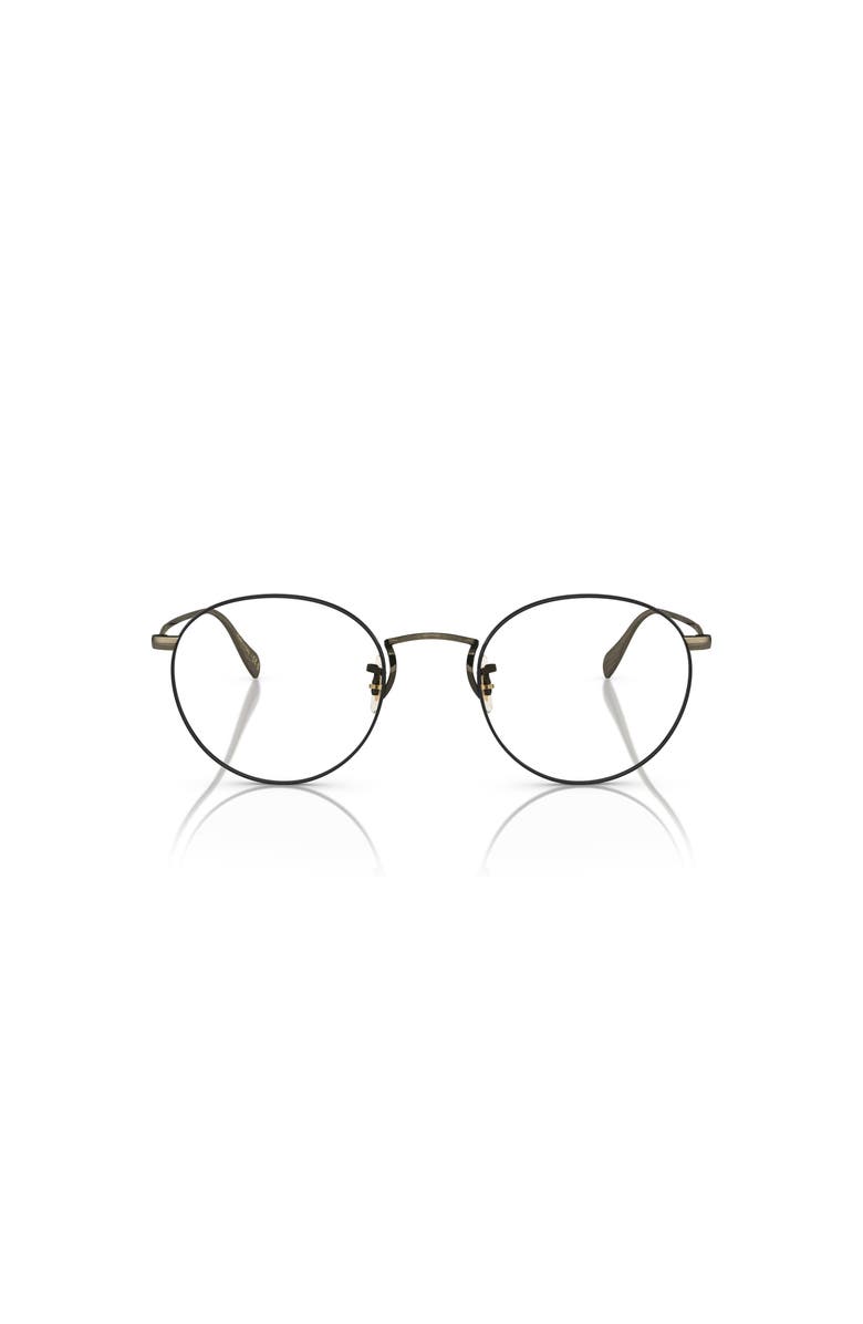 Oliver Peoples 47mm Phantos optical glasses, Alternate, color, Dark Gold
