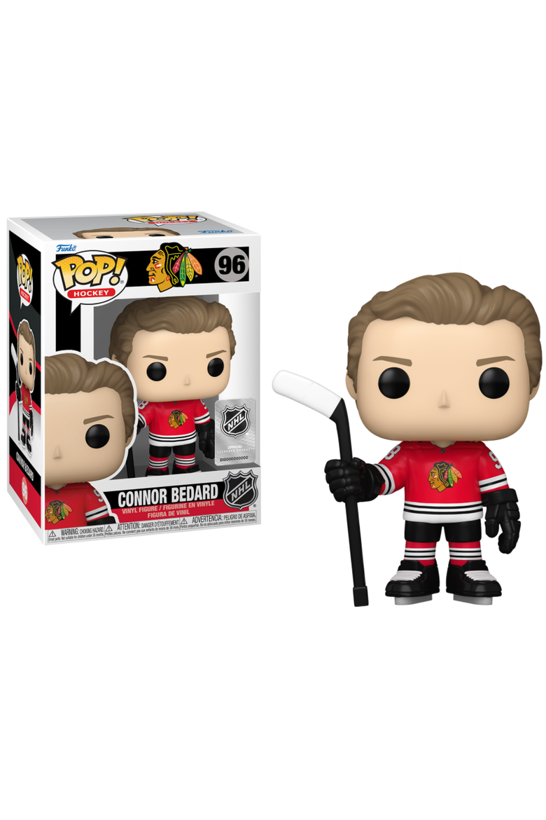 Connor Bedard (Chicago Blackhawks) NHL Funko Pop!, Main, color, Red