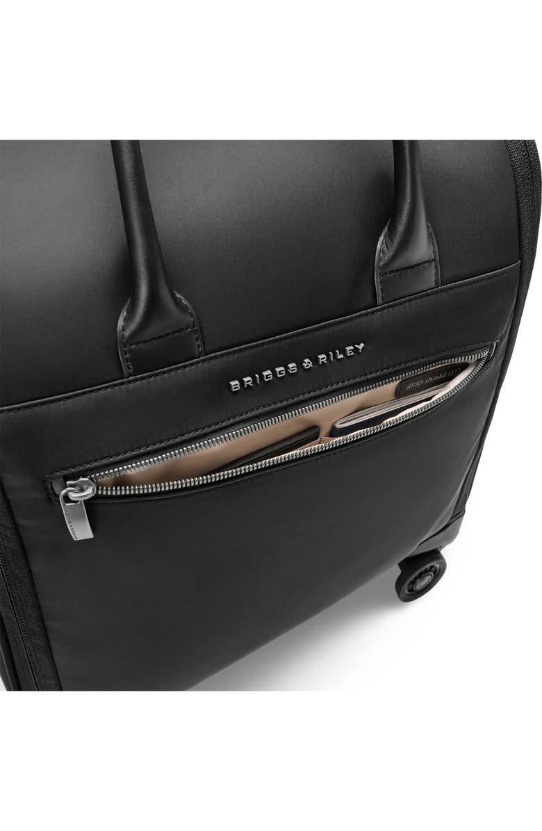 Briggs & Riley Rhapsody Cabin Spinner Carry-On Suitcase, Alternate, color, Black