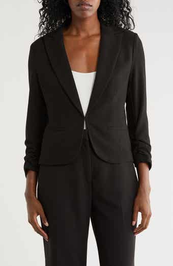 Amanda & Chelsea Scrunch Sleeve Blazer
