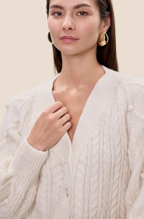 Rebecca Taylor Petra Cardigan In White