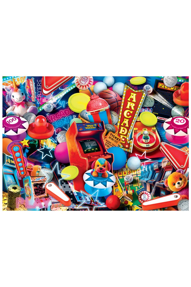 Game On 1000 Piece Jigsaw Puzzle, Alternate, color, Multicolor