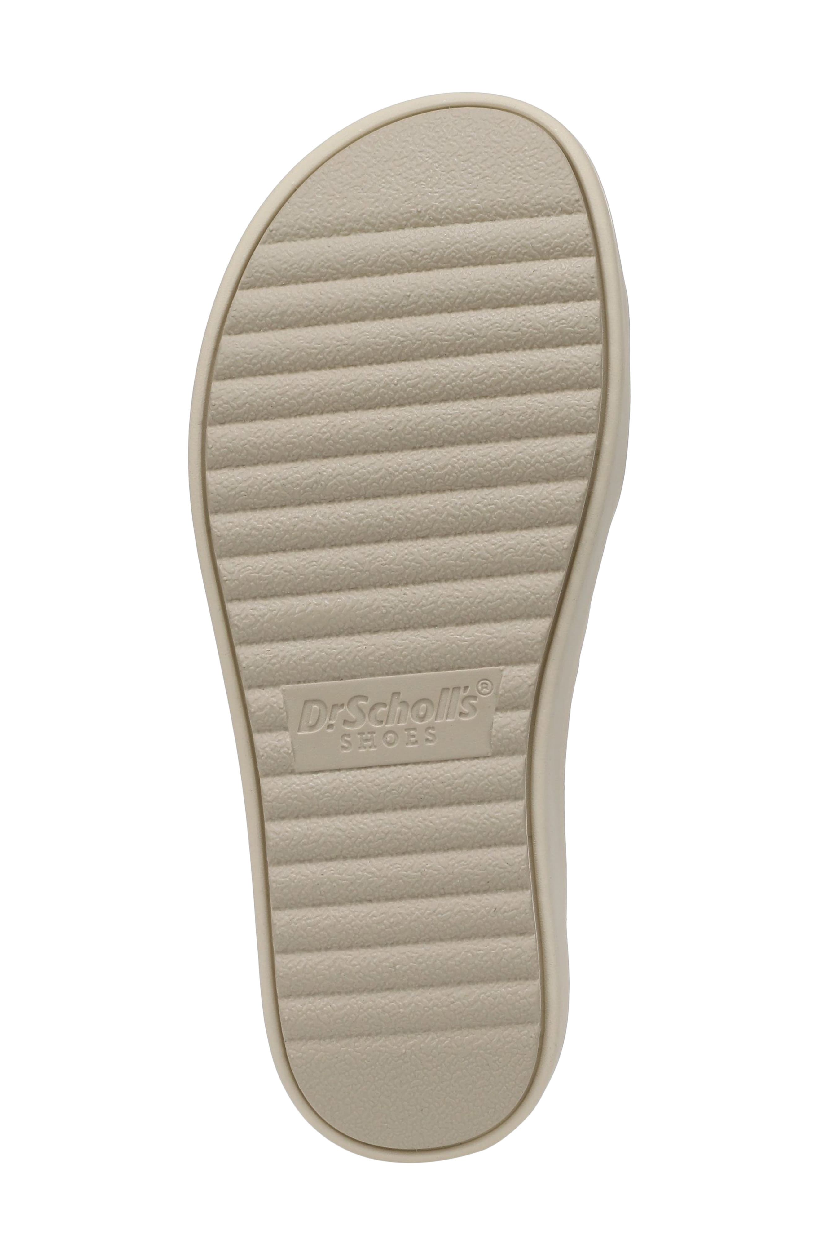 Dr. Scholl's All Time Max Platform Wedge Slide Sandal, Alternate, color, Oyster