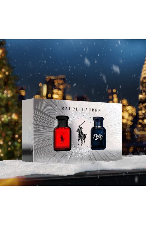 Ralph Lauren World Of Polo 2-piece Gift Set $70 Value In Transparent